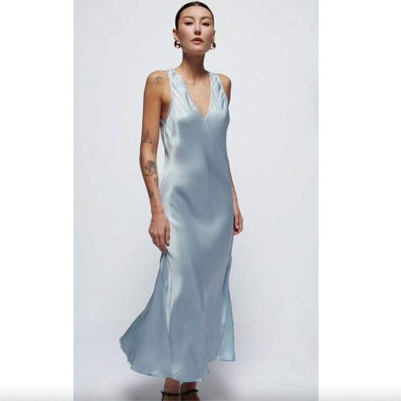 NWT Small Nation Jhene Dress Blue - Picture 2 of 2